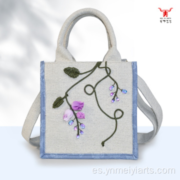 Bolso bandolera de mano Jacaranda Design de Mei Yi Arts